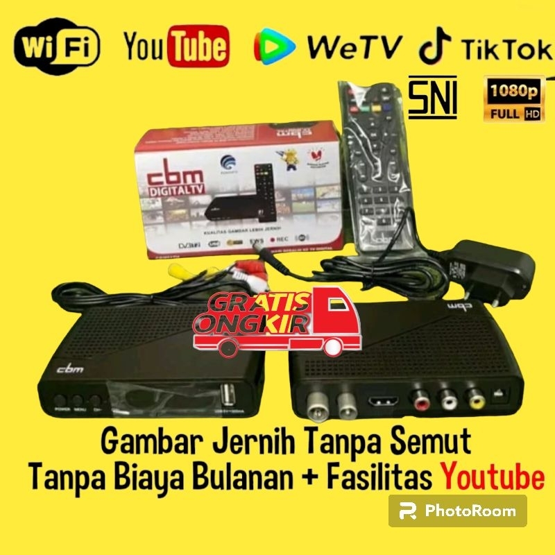 STB CBM SUDAH SNI DAN KOMINFO GARANSI 1 TAHUN