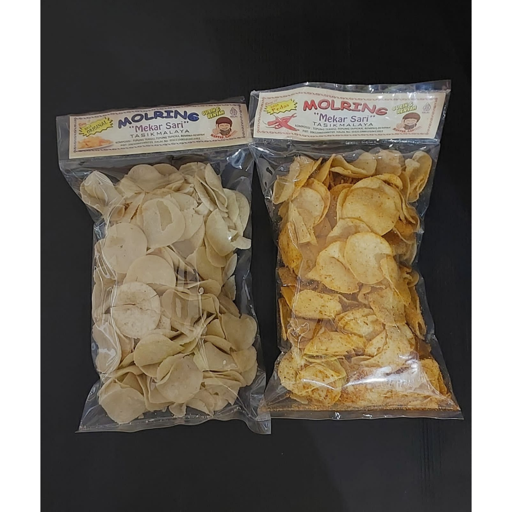 

Molring Mekarsari Crispy Rasa Original / Pedas 200 gram