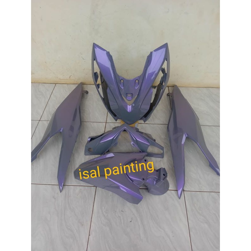 BODY BEAT DELUXE FULL HALUS WARNA ABU-ABU LEMBAYUNG VIOLET