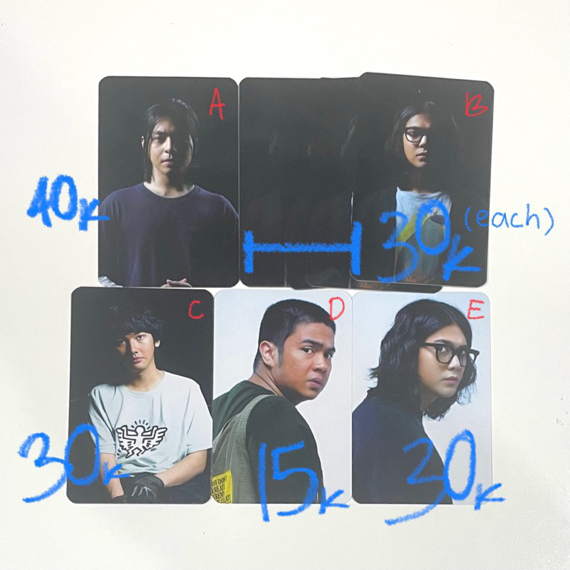 [READY] photocard mencuri raden saleh ucup piko gofar tuktuk official resmi cinema xxi 21 pc pisi wt
