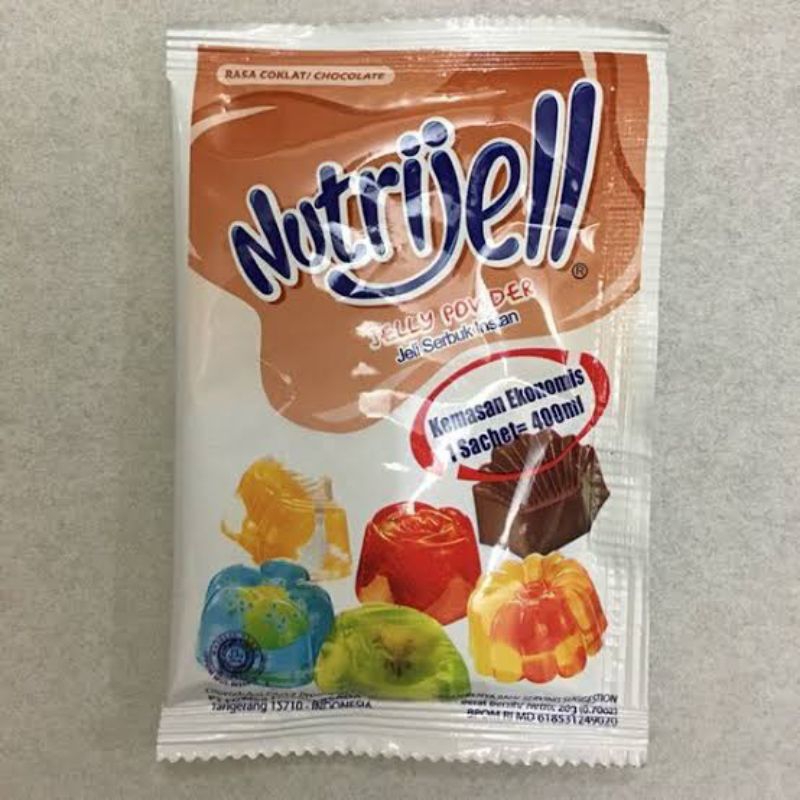 

1pc Nutrijel Coklat / Dark Coklat (KECIL)