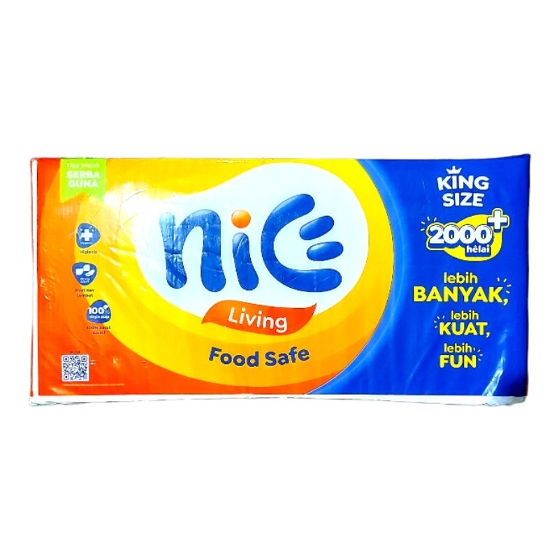 Tisu Wajah NICE 1000 Gram Serbaguna Lebih Banyak Lebih Kuat Lebih Fun - Beli Banyak = Makin Murah
