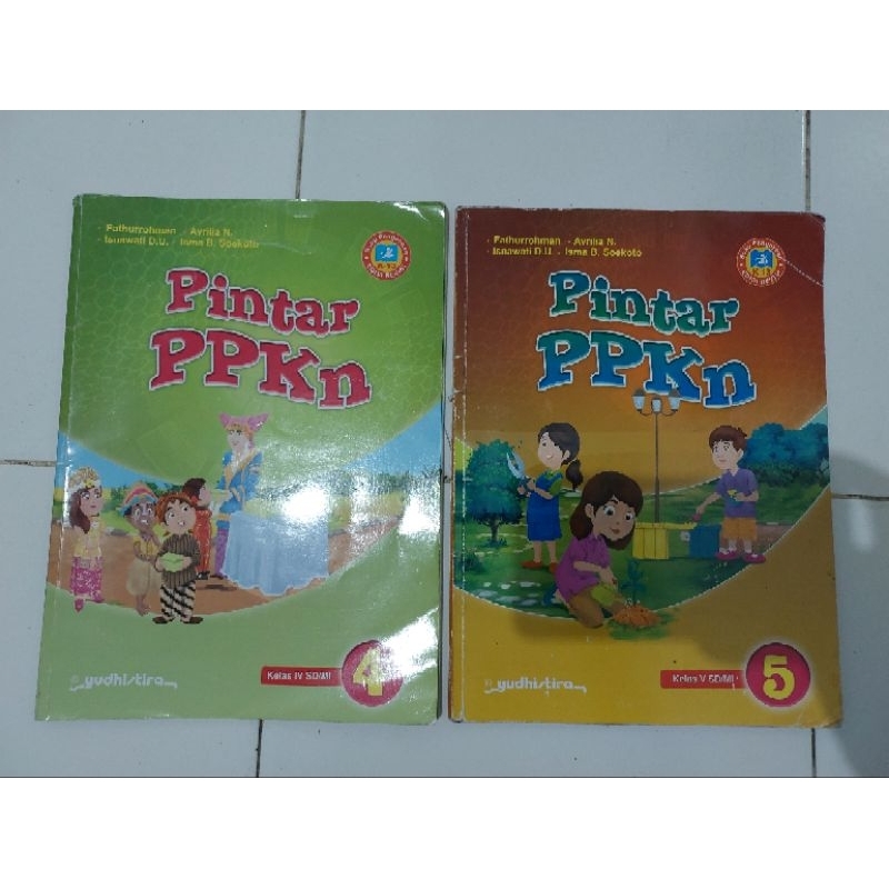 

Buku Sd/Mi pintar PPKN Preloved Kelas 4 dan 5 Yudhistira