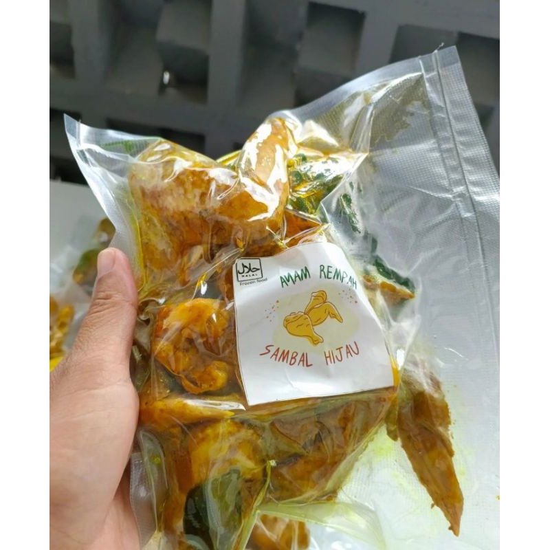 

ayam rempah sambal hijau ayam siap goreng isi 5pcs