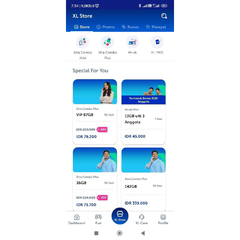 Perdana XL VIP TURUN HARGA