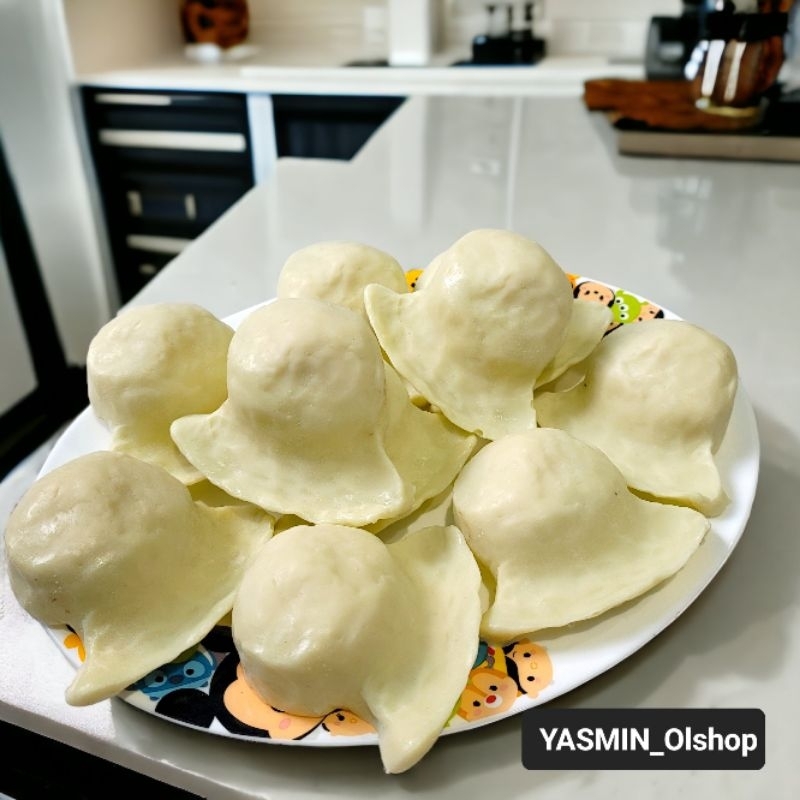 Replika makanan pempek Telur besar / dummy makanana mpekpek telur besar / replika mainan / dekorasi 