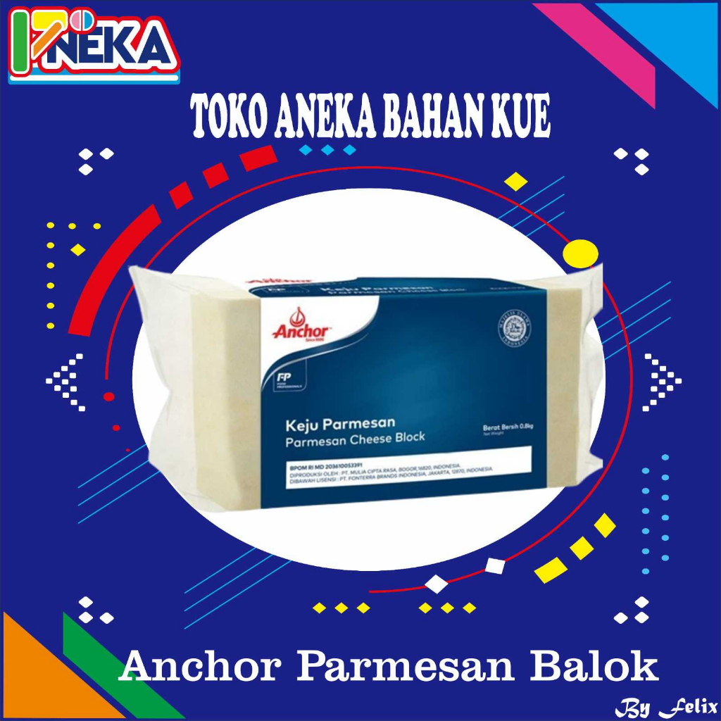 

Keju Parmesan Balok Anchor Pak [800 gram]