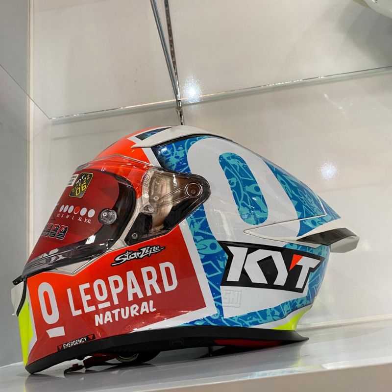 Helm Full Face KYT R2R Foggia Misano 2021