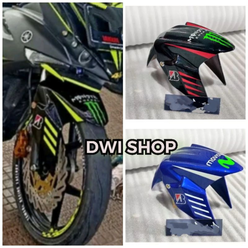 Spakbor depan model moto GP Yamaha FZ15ZR LC135