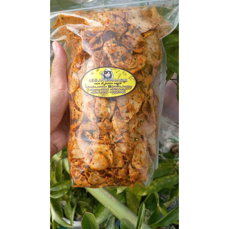 

KRIPIK BASRENG SUPER RENYAH/Basreng Pedas Daun Jeruk