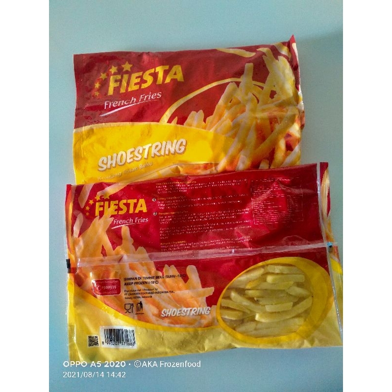 

FIESTA KENTANG GORENG SHOESTRING 500g