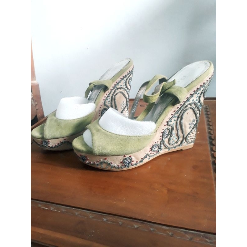 Rotelli Wedges / Rotelli Bag / Sepatu Sandal Roteli / Sepatu Rotelli / Sandal wedges Rotelli / Sanda