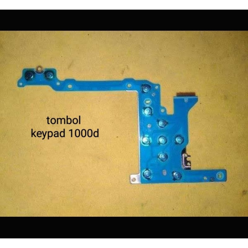 keypad tombol canon 1000d