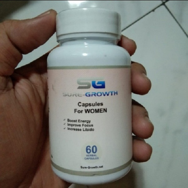 Cod Sure Growth For Women 100% Asli Suplemen Peningkat Gairah Libido Wanita SG Original