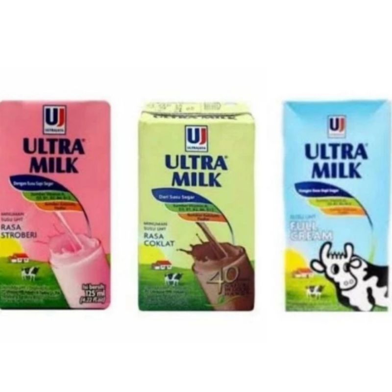 

Susu Ultra Milk 125 ml x 40 pcs