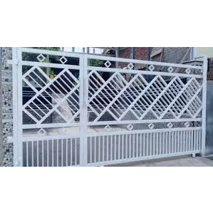 Pagar Rumah Minimalis Hollow Besi Ter Pasang