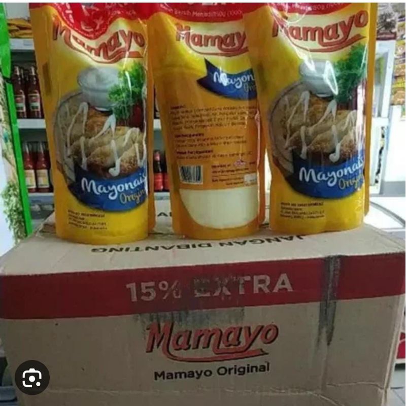 

Mamayo mayonaise kemasan 1 kg isi 12 pcs 1 Dus Super Murah