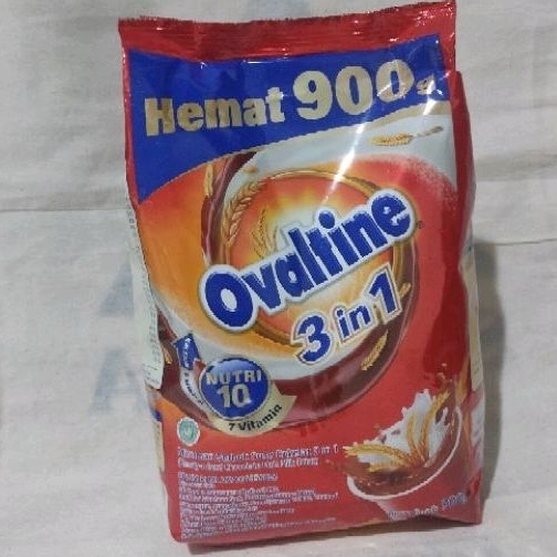 

OVALTINE 3 in1 900 gr gram , Minuman Coklat 900 gr expired okt 2025