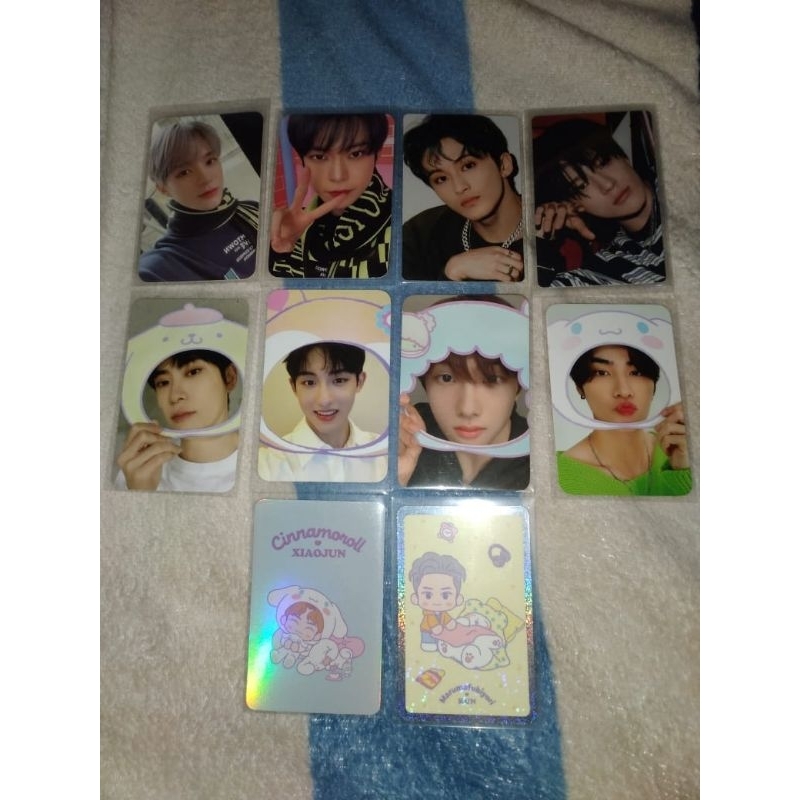 sanrio acrylic standee pc spc emblem nct dream nct 127 binder hot sauce jeno doyoung mark jaehyun winwin jisung xiaojun kun