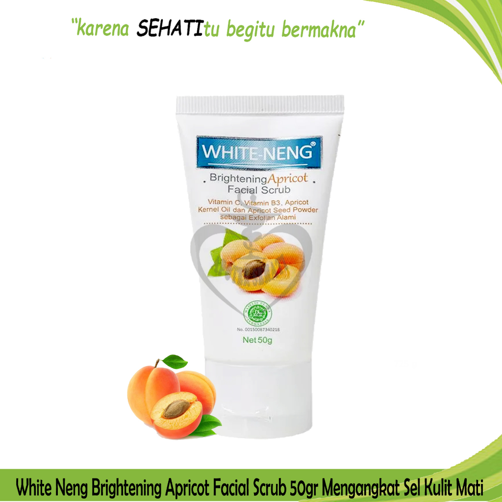 White-neng Brightening Apricot Facial Scrub 50 Gram