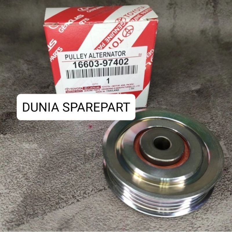 Pulley Altenator Fan Belt Avanza 1.3 Cc Xenia 4Pk Original