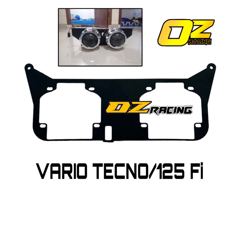 BRECKET BRACKET DUDUKAN LAMPU PROJIE BILED HID 2,5 inchi VARIO 150 VARIO 125/150 NEW VARIO 160 NEW T