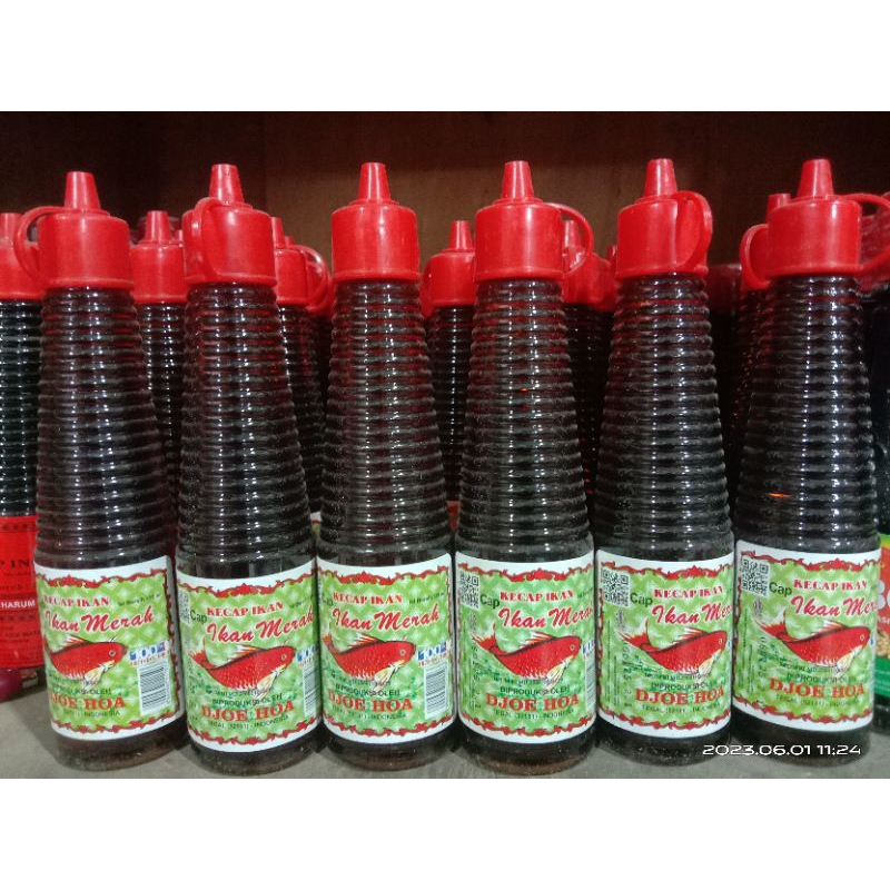 

Kecap ikan cap ikan merah Djoe Hoa 135ml