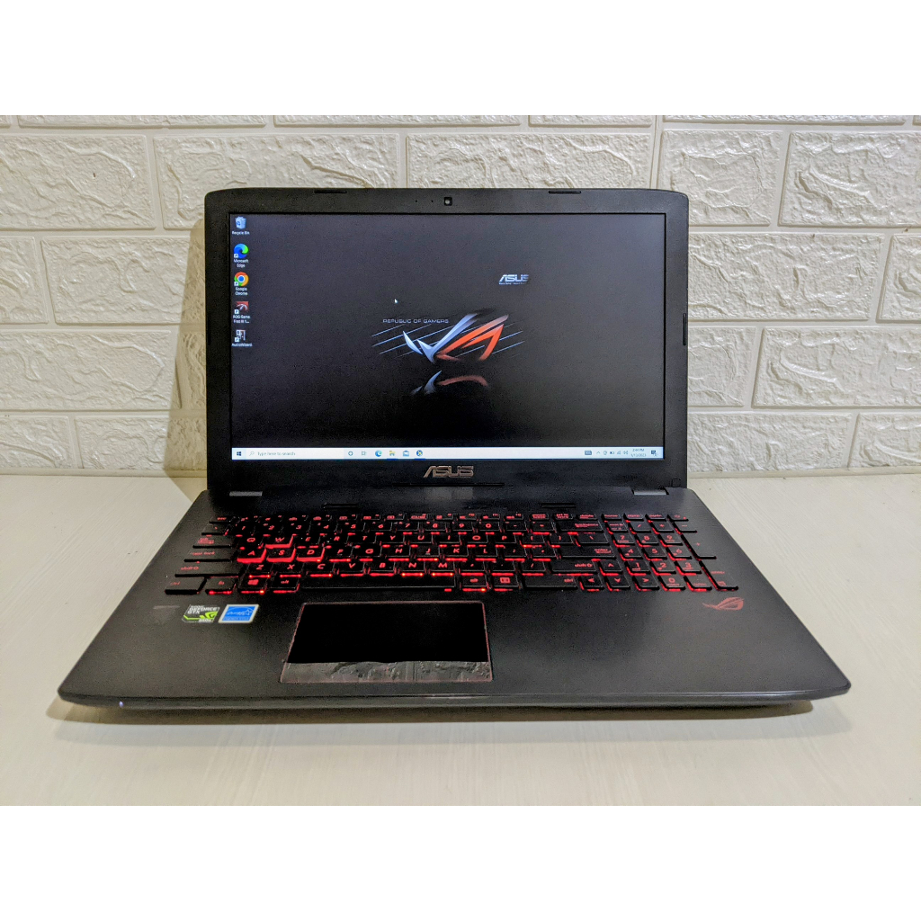 Asus ROG GL552JX Core i7 RAM 8GB HDD 1TB Laptop Gaming Second Murah
