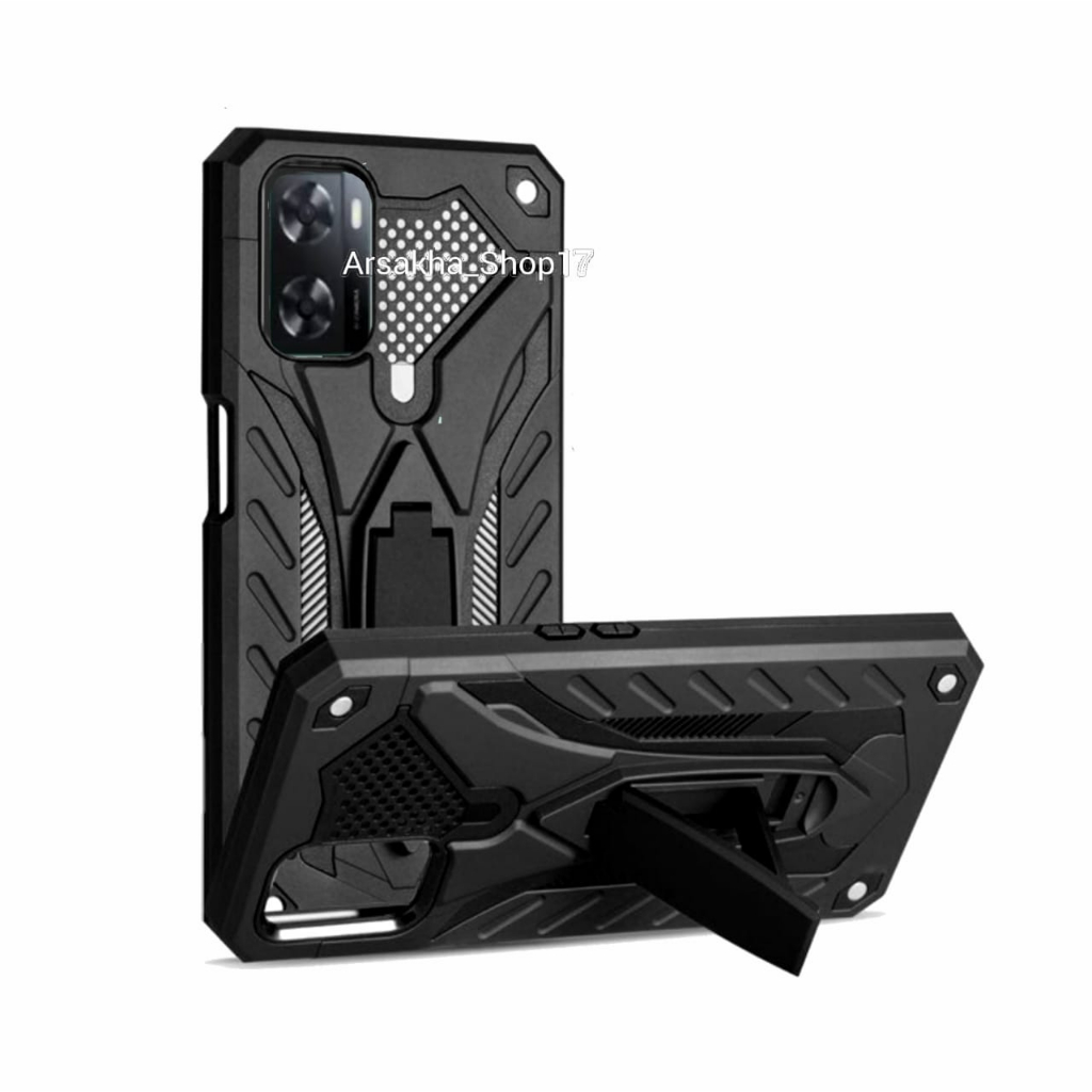 Case HP For OPPO A57 2022 Casing HP Armor Terbaru dengan Kickstanding