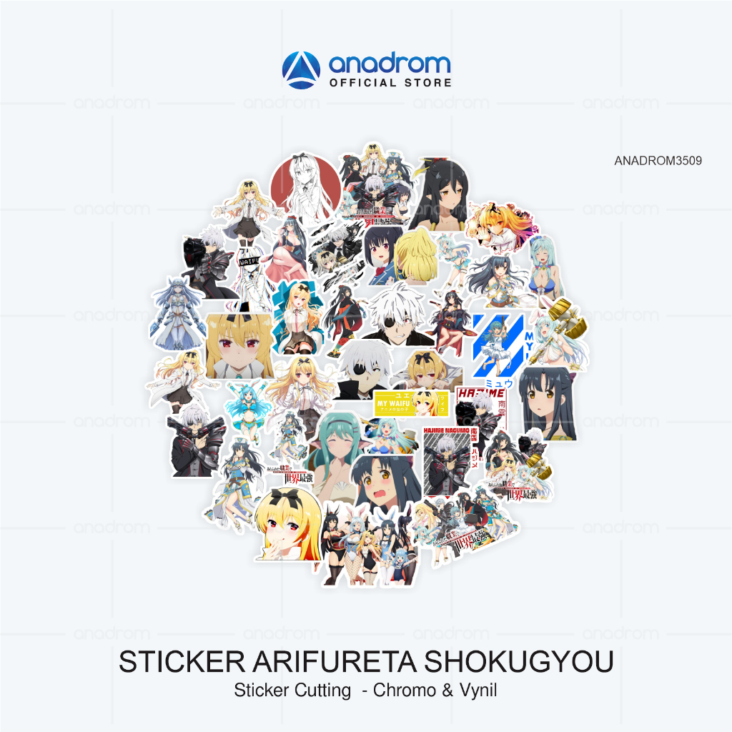 

Sticker Arifureta Shokugyou | Sticker Anime & Aesthetic | Anadrom 3509