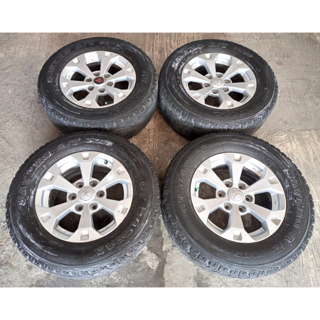 VELG MOBIL SECOND STANDAR PAJERO DAKAR RING 17 PCD 6X139,7 + BAN BONUS