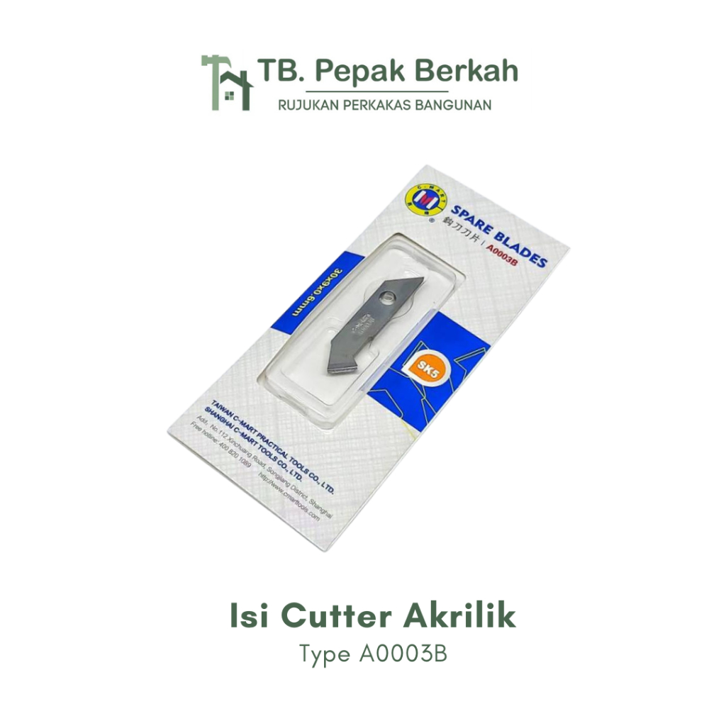 

Isi Refill Mata Potong Cutter Akrilik Acrylic Plastik