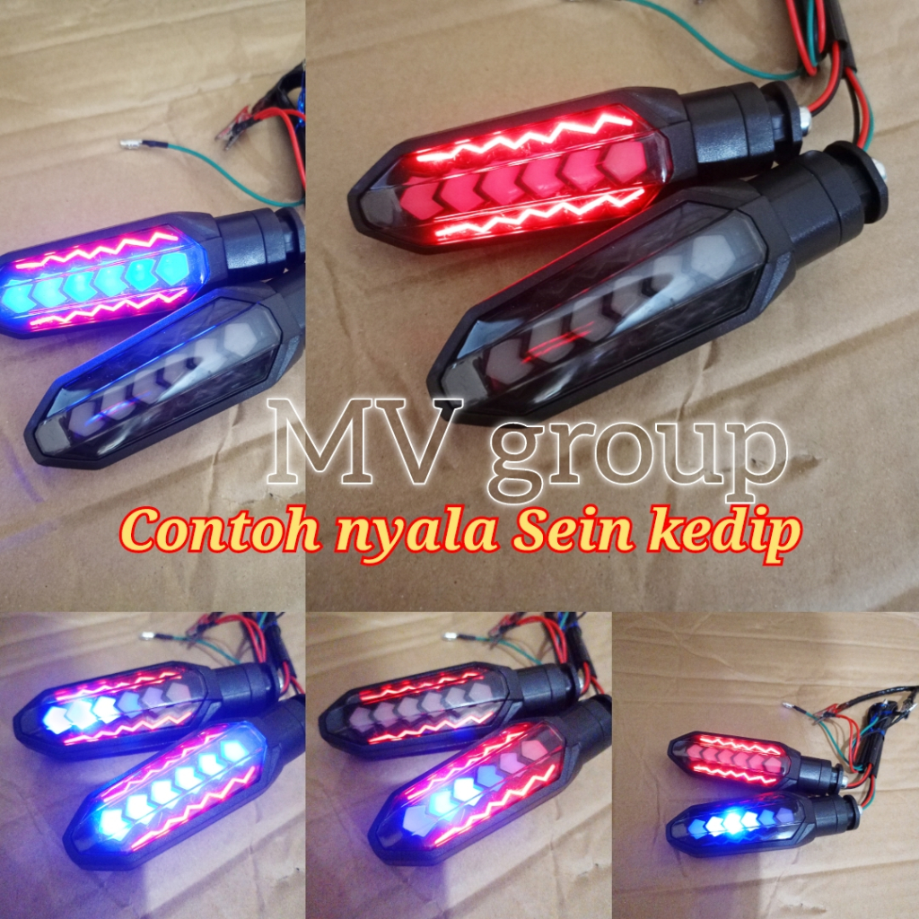 LED RUNNING SEIN PANAH MODEL CB 150R VARIO NEW LAMPU SEIN MOTOR