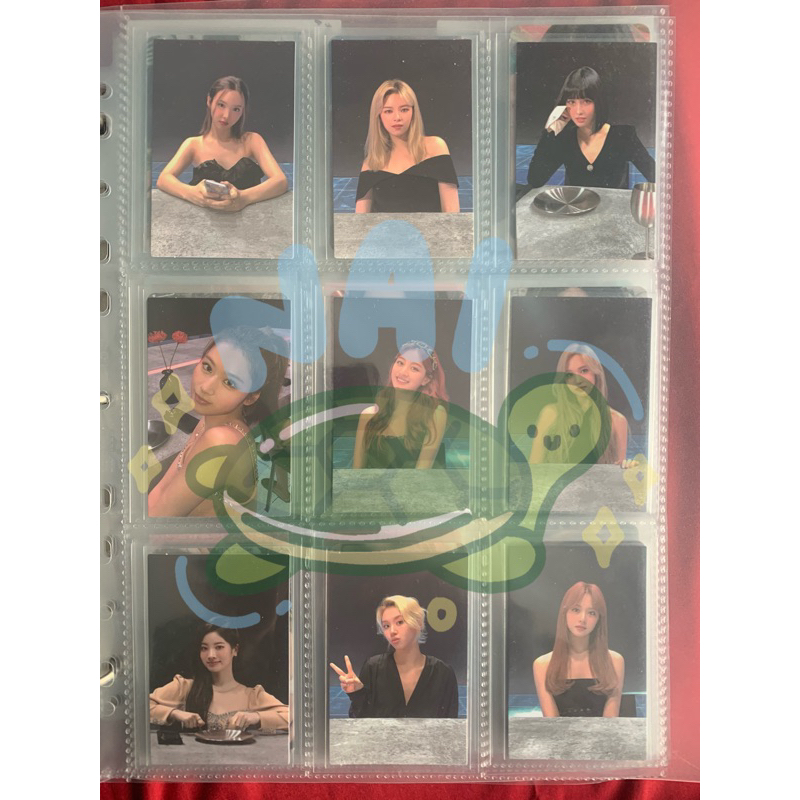 PHOTOCARD TWICE EYES WIDE OPEN NAYEON JEONGYEON MOMO SANA JIHYO MINA DAHYIN CHAEYONG TZUYU, SANA MEJ