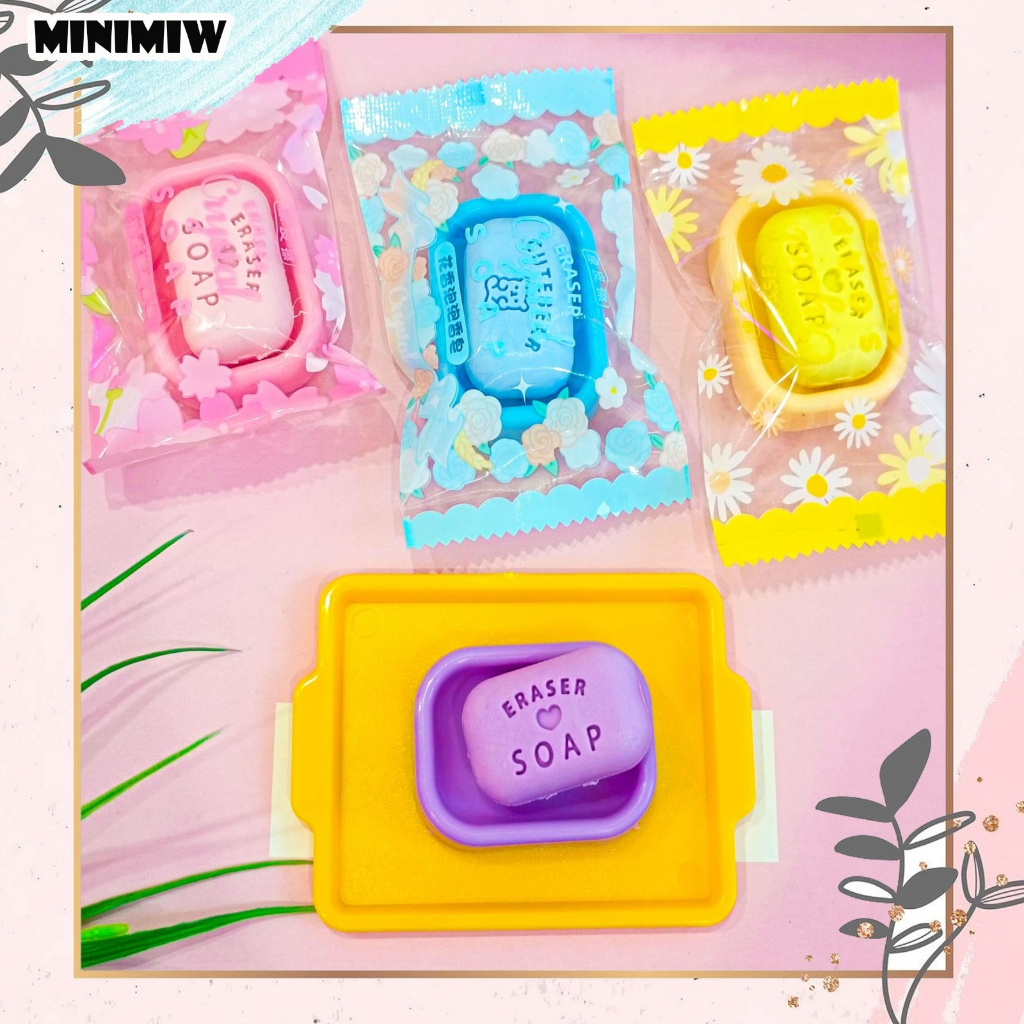 

PENGHAPUS SABUN BATANG XGD-6077 SETIP STIP ERASER BENTUK SOAP LUCU SOUVENIR KADO UNIK LUCU IMUT