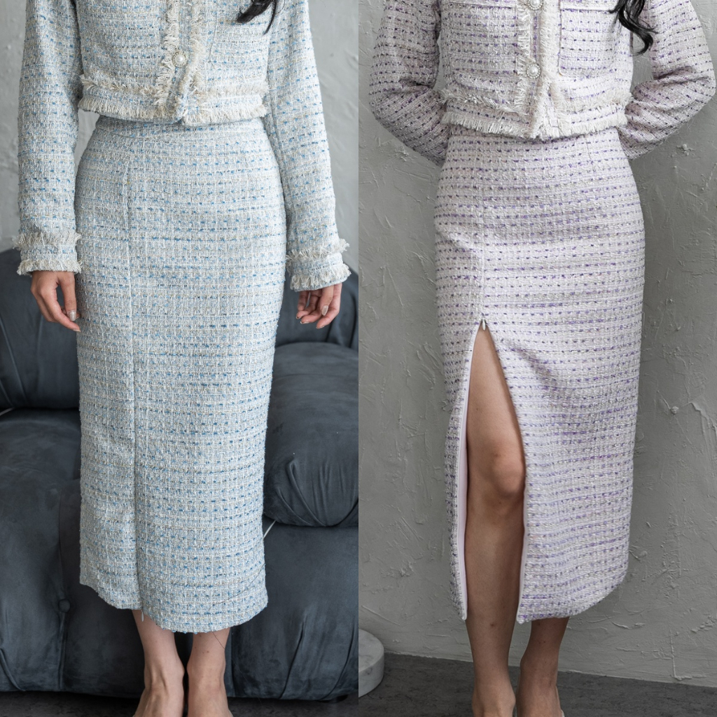 Emily Tweed Skirt | Rok Tweed Cantik Premium Skirt