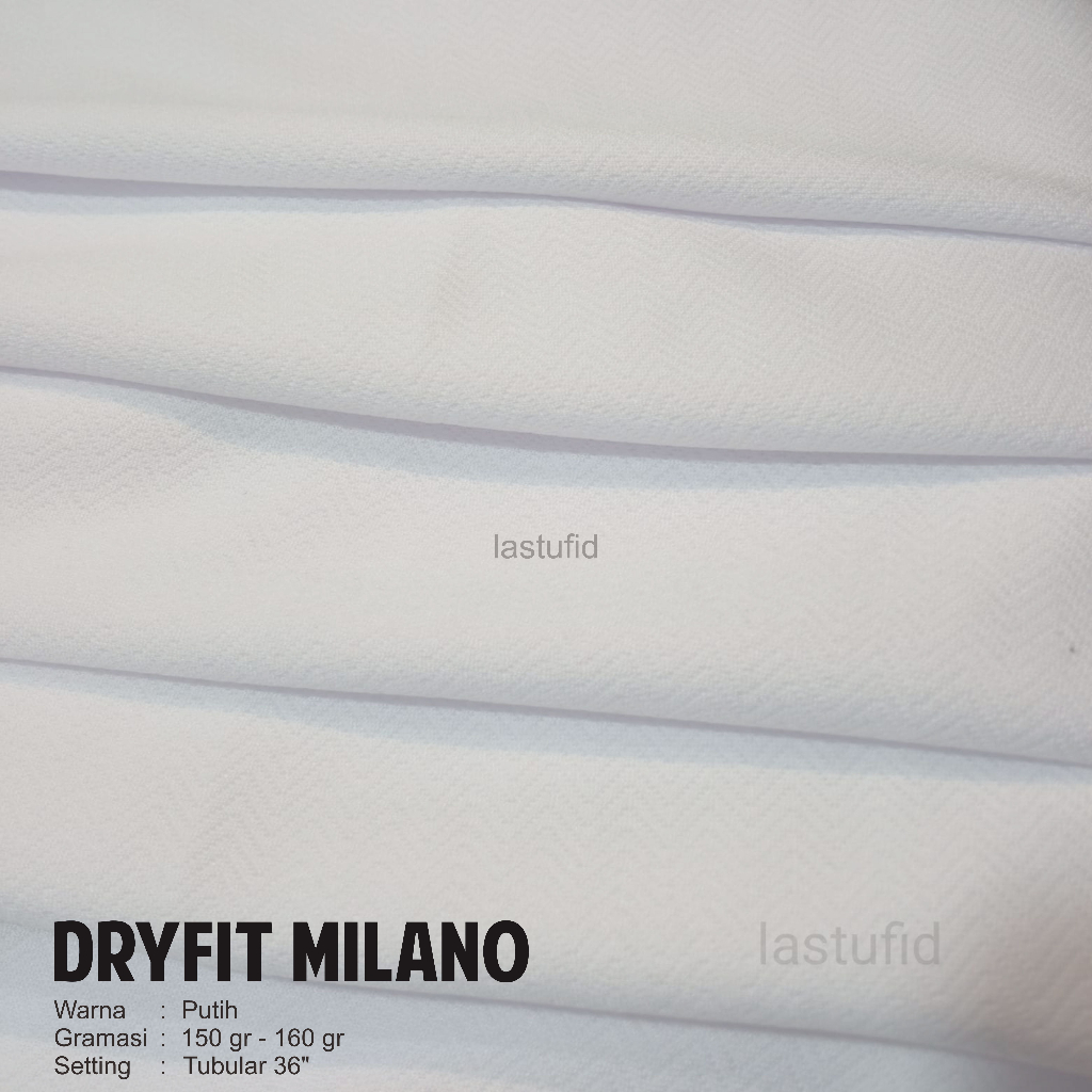 Bahan Milano drifit premium untuk sublim printing jersey