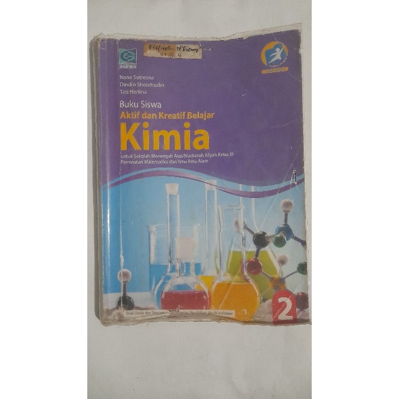 

Buku Kimia SMA Kelas 11 Grafindo