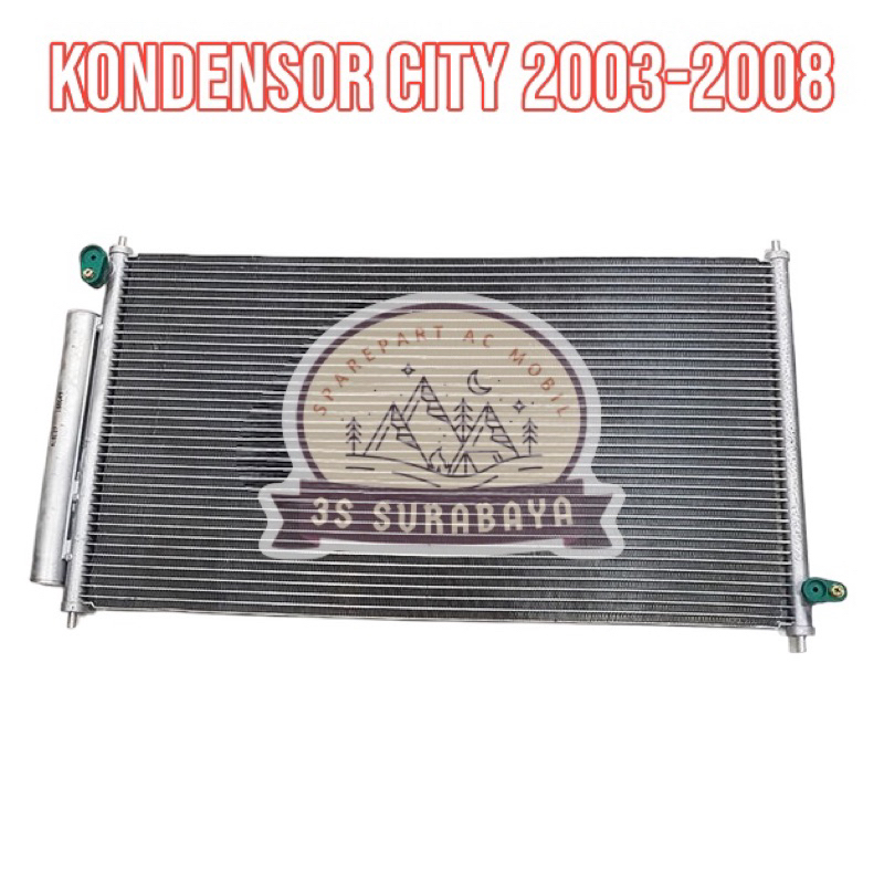 Kondensor City 2003-2008 Ac Mobil Honda