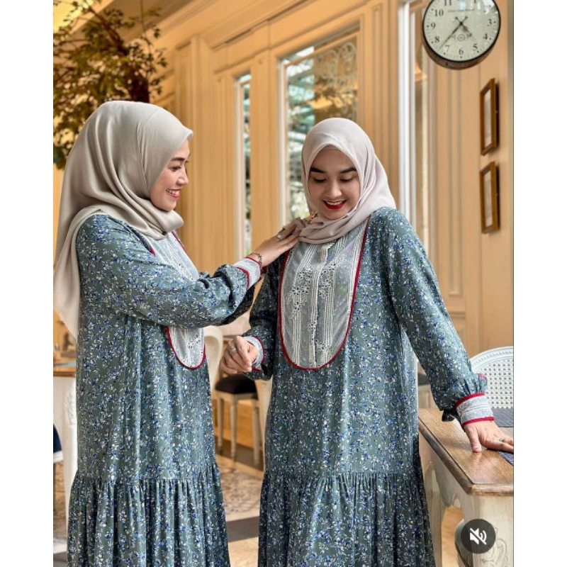 GAMIS EAZY TERBARU ORIGINAL. AZZAHRA DRESS EAZY TERBARU