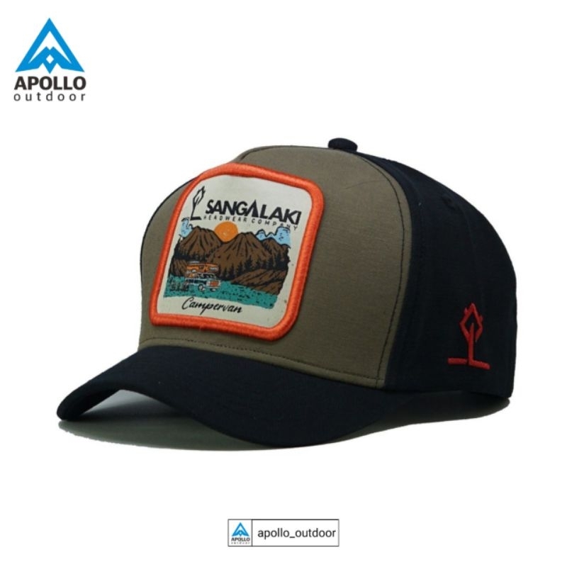 Topi SANGALAKI SB Campervan Polocap H313/H346 Original