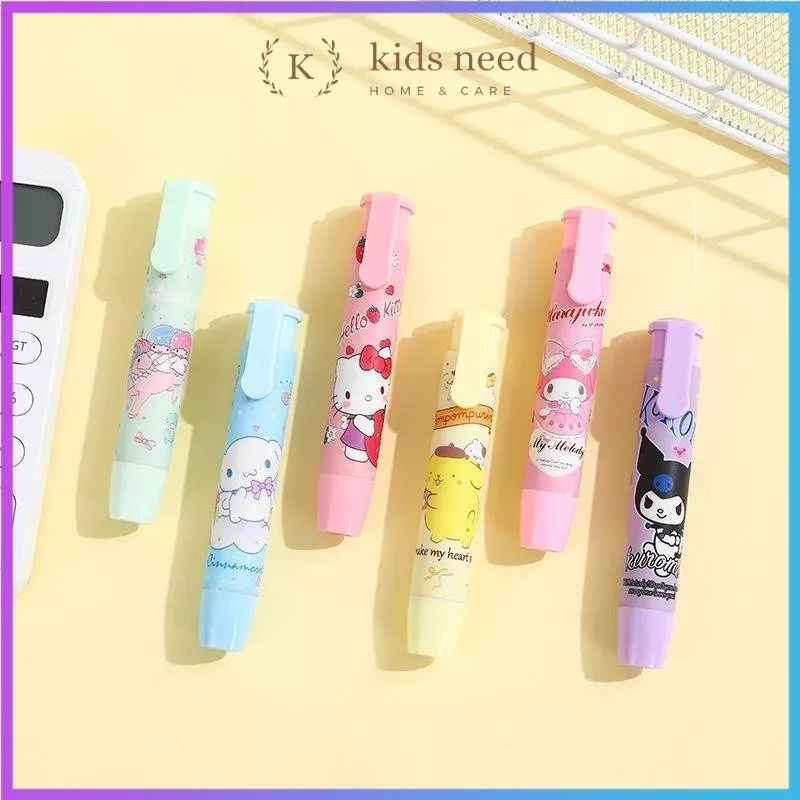 

Penghapus mekanik / Setip / Eraser / Sanrio Lucu Kawai Aestetic Stationary / Cinnamoroll