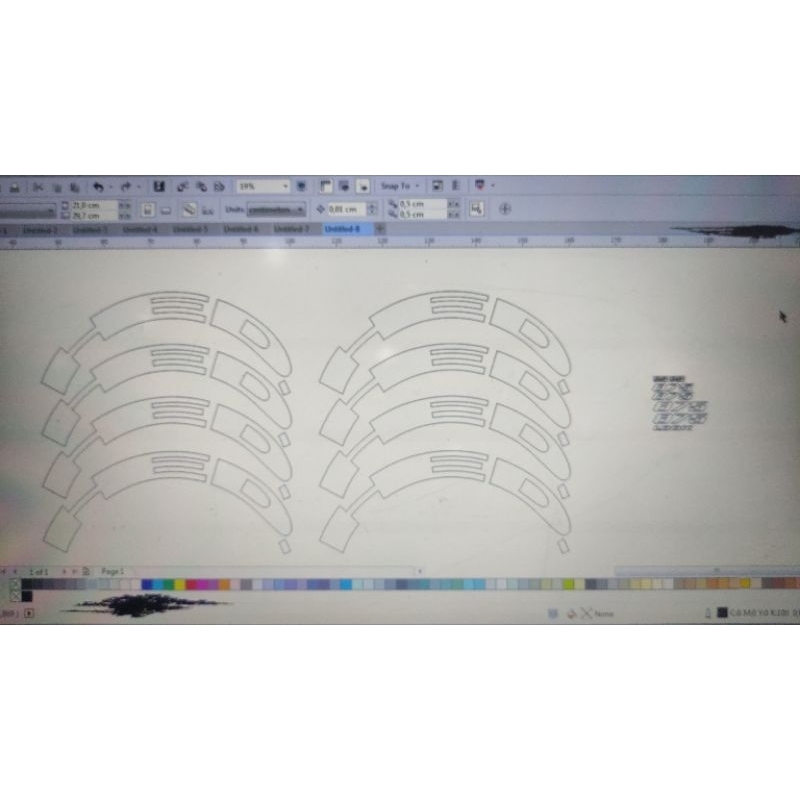 stiker rims hed fixie stiker velg hed