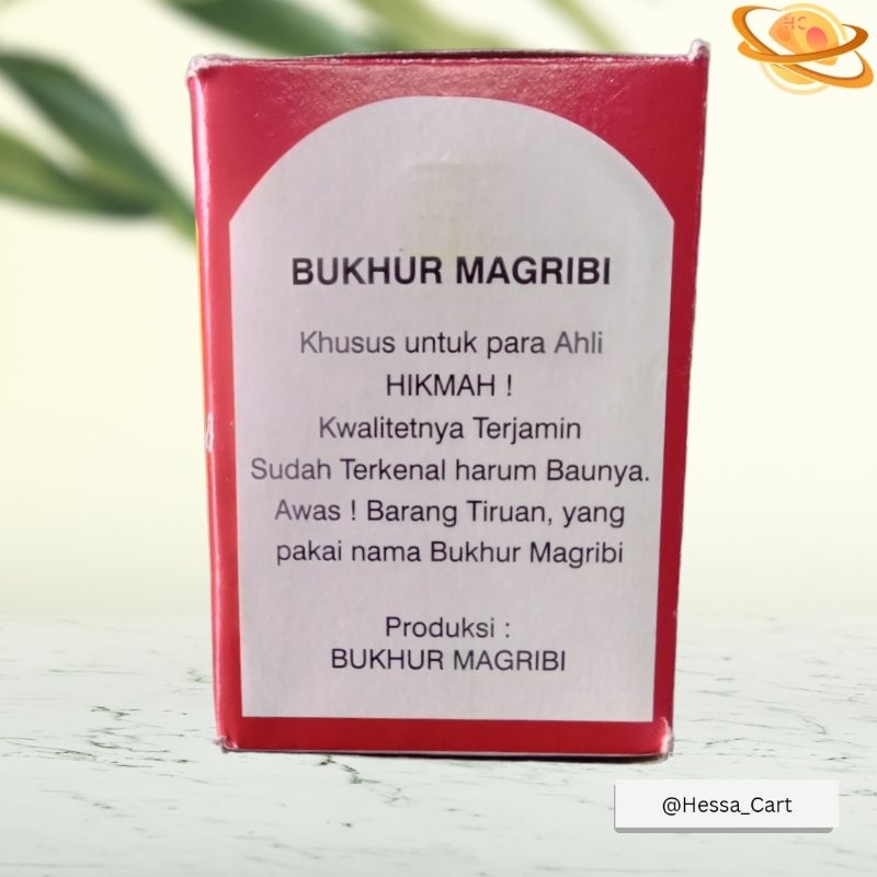 Bukhur magribi kotak buhur magribi box kuning maghribi