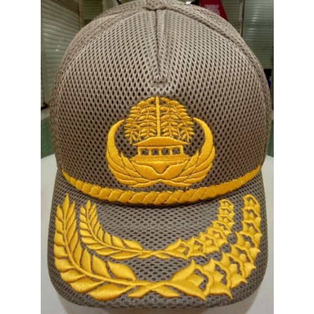 TOPI KEKI COKLAT PNS ASN GOLONGAN 4