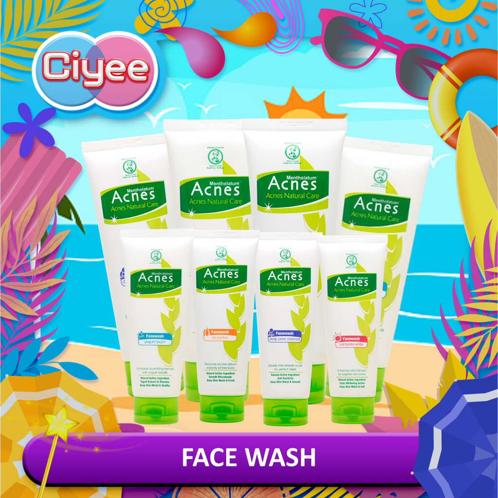 Acnes Face Wash 50ml & 100ml | Sabun Cuci Muka | Facial Wash for Acne | Gentle Face Wash | CIYE