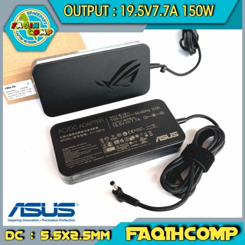Adaptor Charger Laptop Asus ROG 19.5V - 7.7A GL503GE GL703VD GL503V