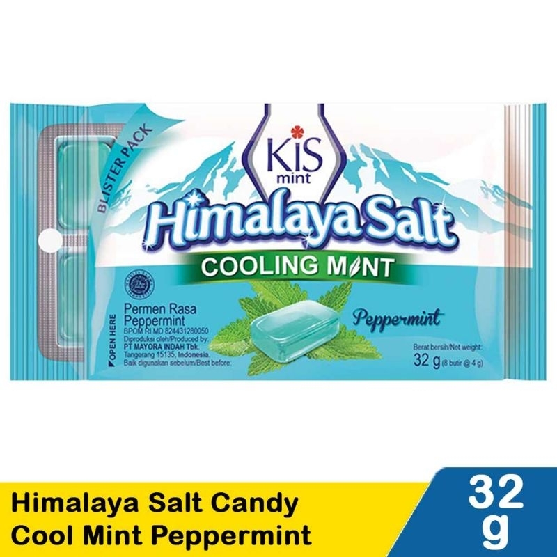 

Kis Himalaya Salt Candy Cool Mint Peppermint 32G