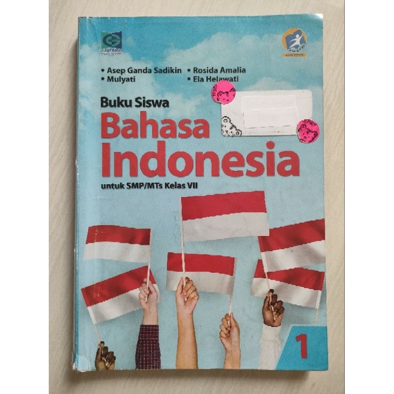 

Buku Bahasa Indonesia Grafindo kelas 7 SMP edisi revisi