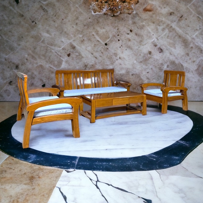Kursi Tamu Sofa Minimalis Kayu Jati Sofa Kayu Jati